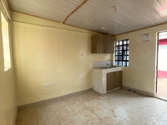 Bedsitter for Rent in Homeland, Thika Road – Ksh 10,000 (near Total Petro Station). Watch virtual tour and video house tour for free here.